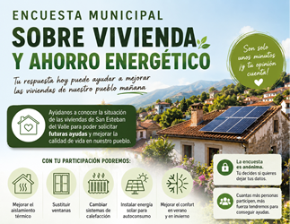 Encuesta municipal sobre vivienda y ahorro energético